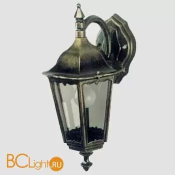 Настенный уличный светильник Orion Leuchten AL 11K/82571 Schwarz-gold/ rauch